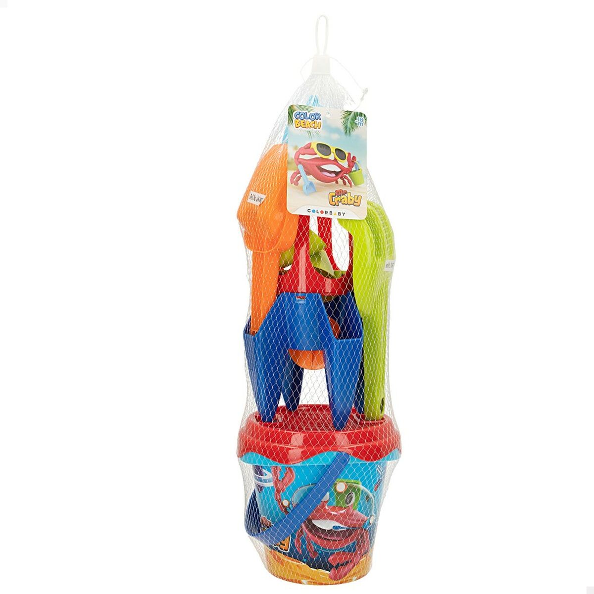 Rantalelusetti Colorbaby Raketti polypropeeni (25 osaa)